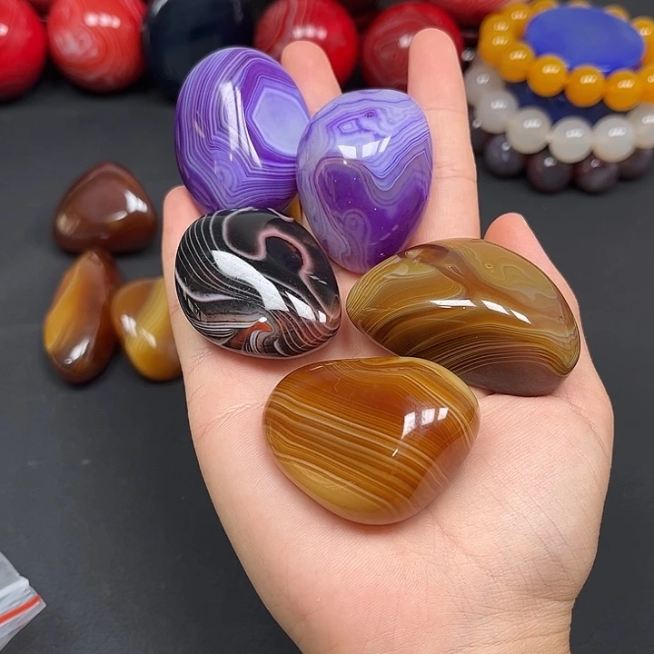 小***）未镶嵌玛瑙/玉髓珠宝奇石