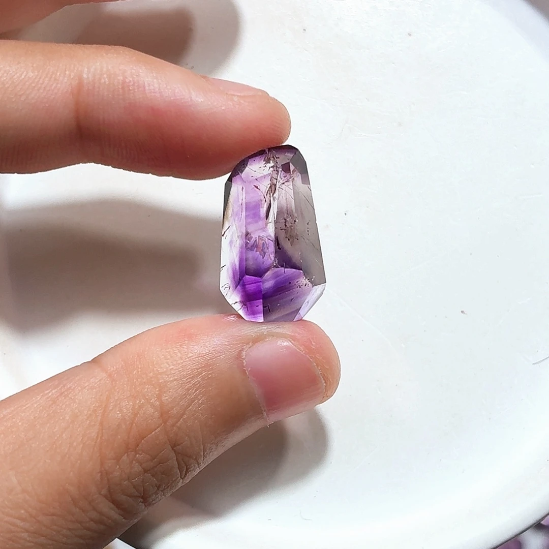 未镶嵌珠宝半成品水晶超七