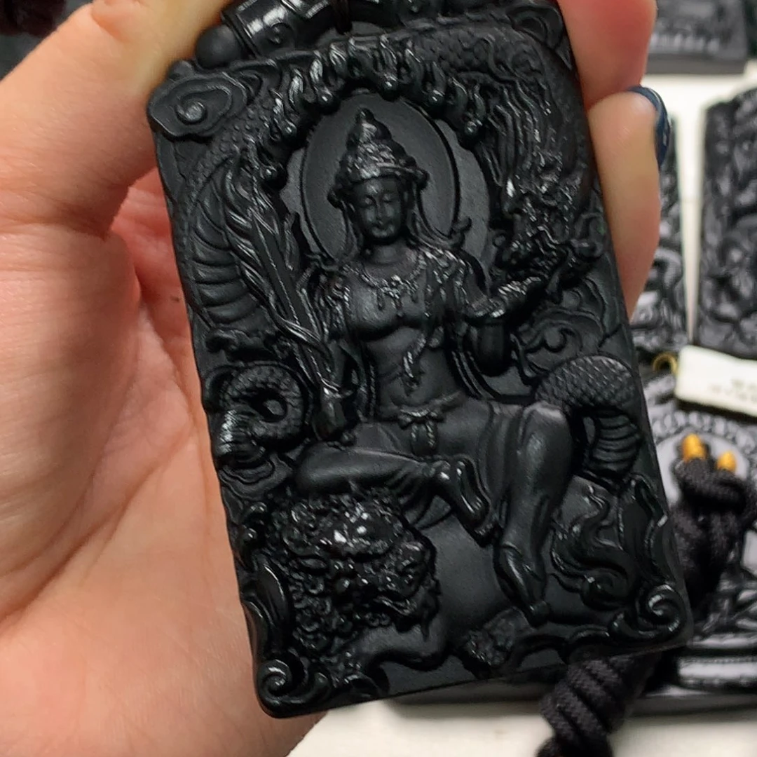 天然a货钢琴黑挂件