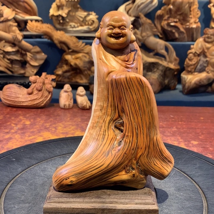 柏木（崖柏）根雕摆件
