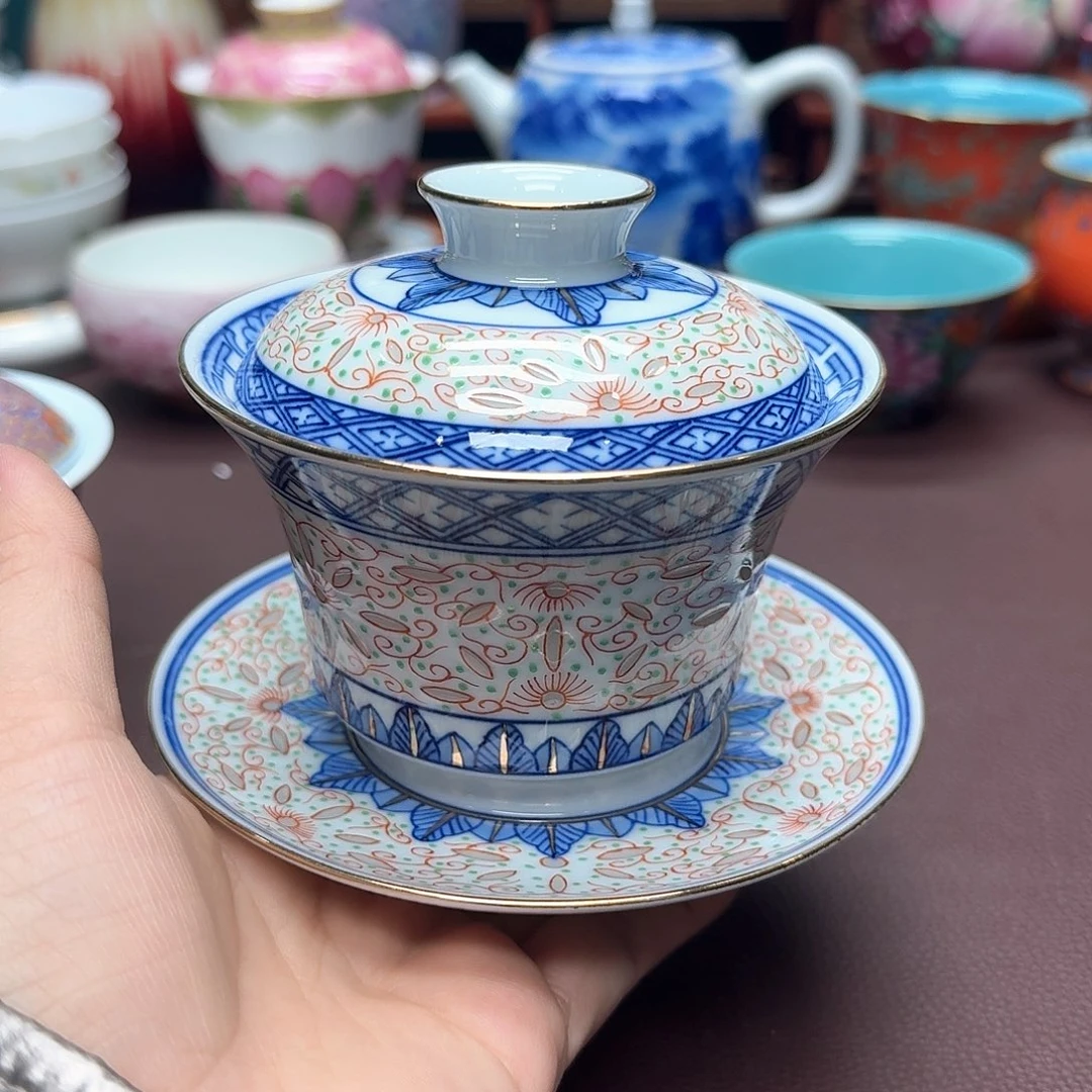 瓷片大***6景德镇仿古手工制作精品