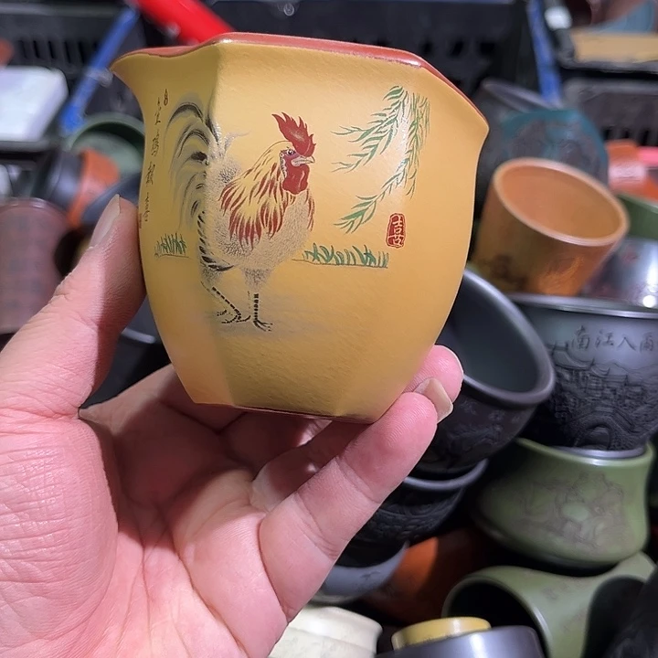茶杯紫砂全手工紫砂主人杯