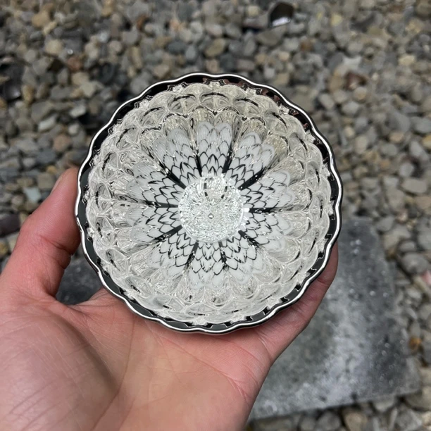 冰清玉洁盘龙茶杯主人杯陶瓷传统手工制作.匠心传承