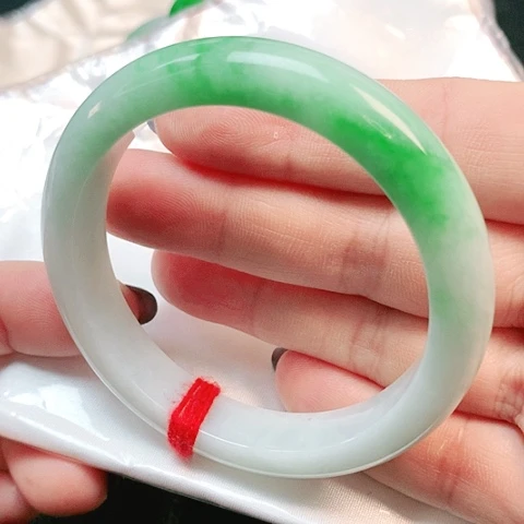 未镶嵌手镯翡翠正圈2507