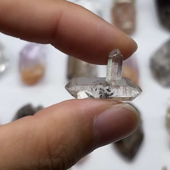 水晶未镶嵌颈饰共生闪灵钻23mm+