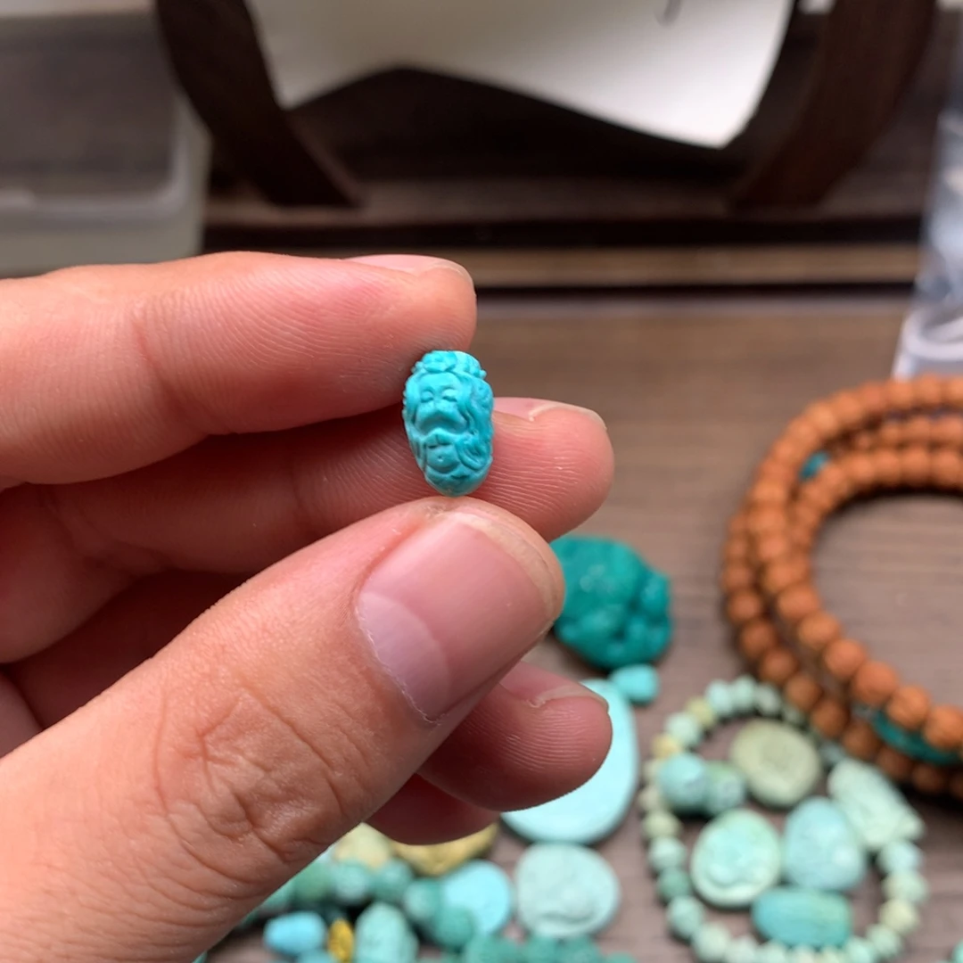 未镶嵌绿松石雕刻
