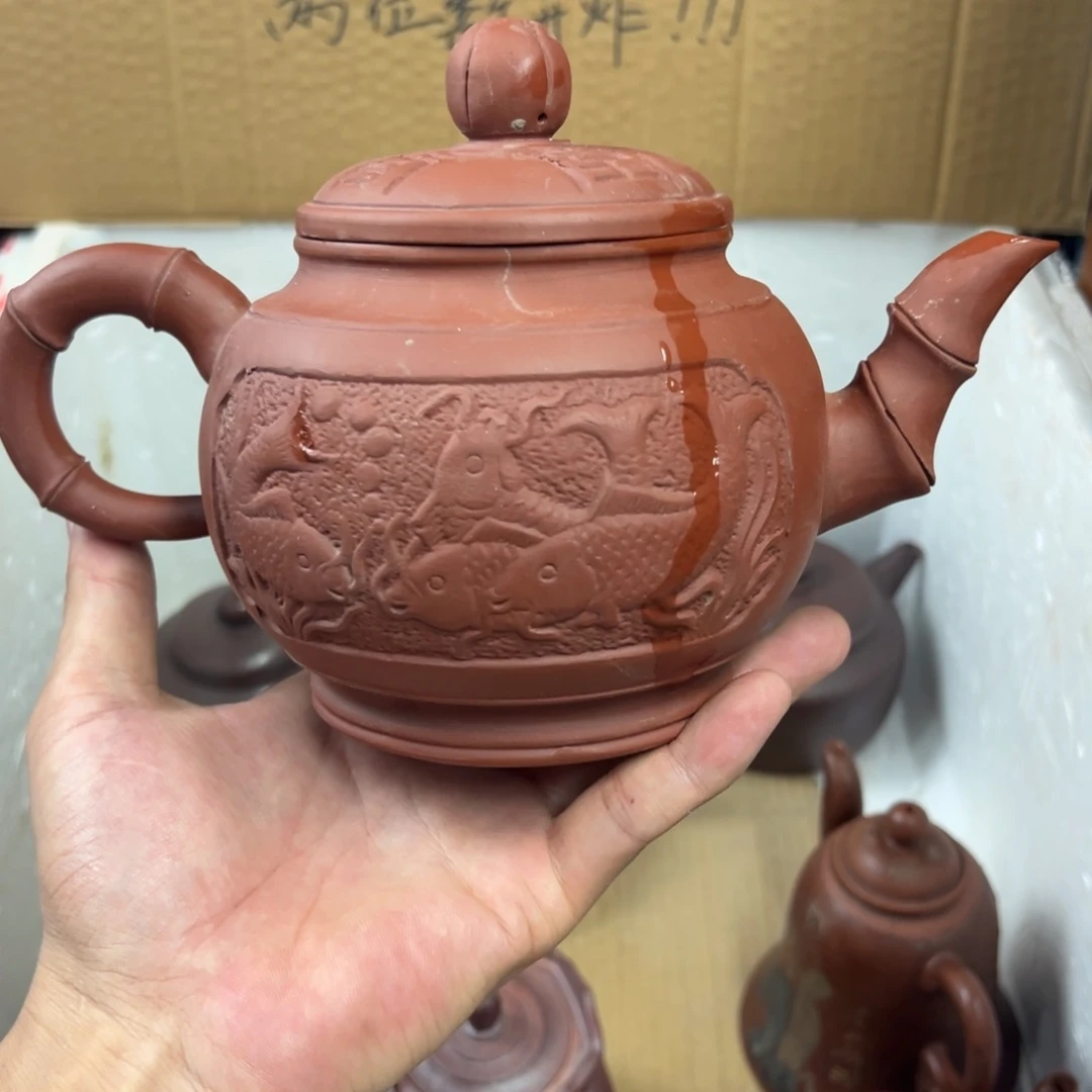 紫砂茶壶600毫升容量