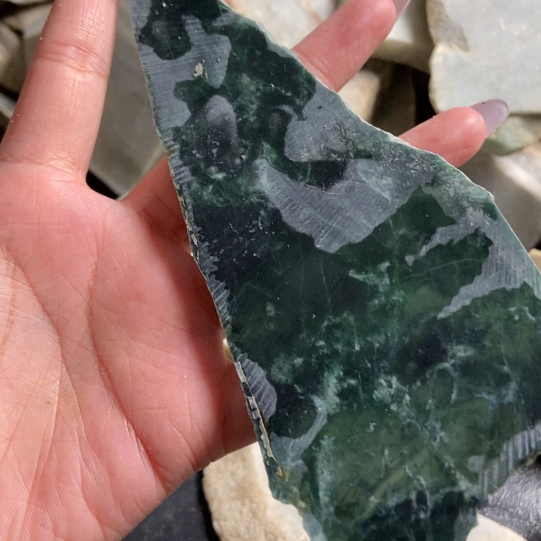 落***落翡翠未镶嵌挂件天然翡翠