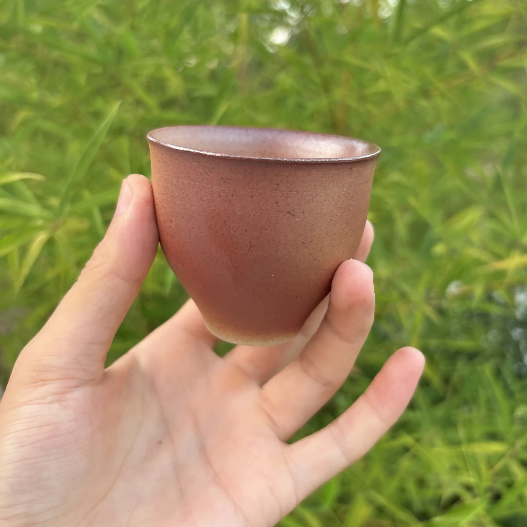 福利柴窑裸烧茶器主人杯