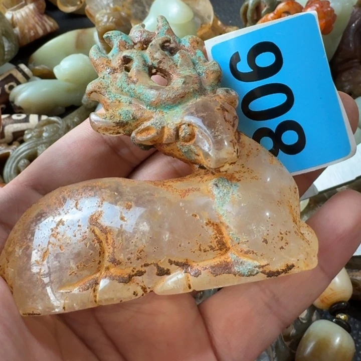 玛瑙/玉髓颈饰合金十*