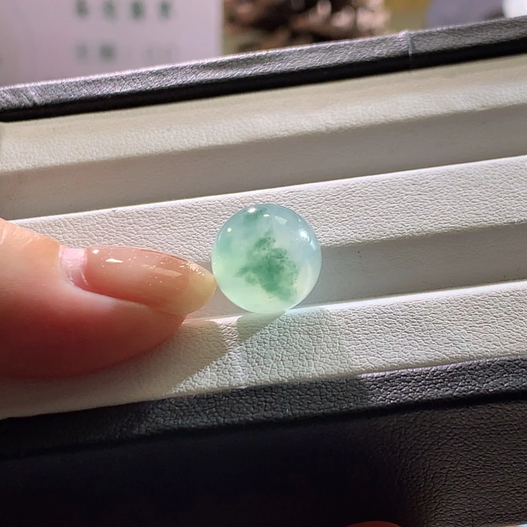 散珠翡翠天然缅a冰飘花