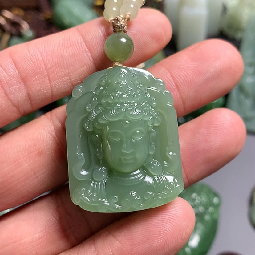 【闪购商品】未镶嵌和田玉挂件土**条