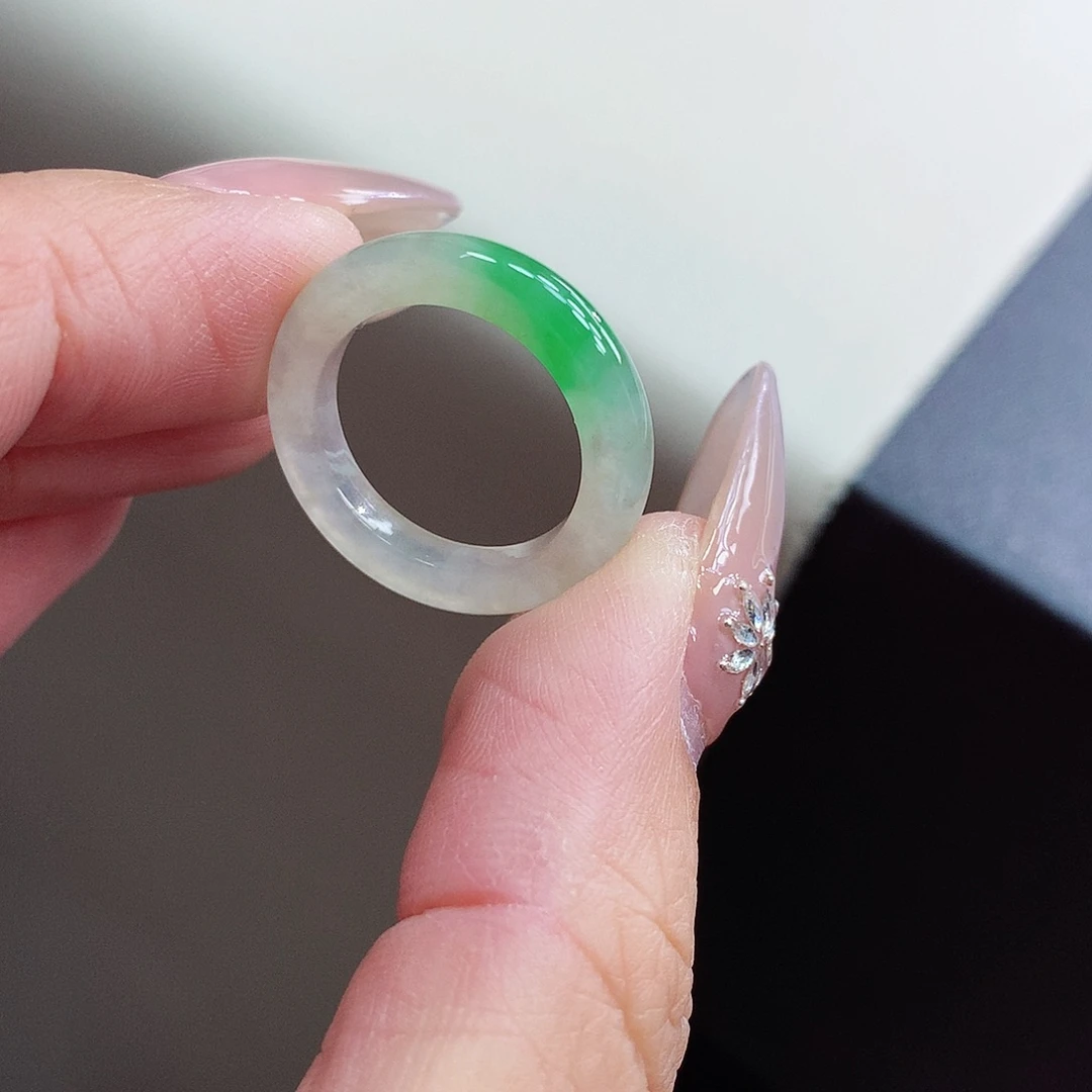 未镶嵌戒圈翡翠12号