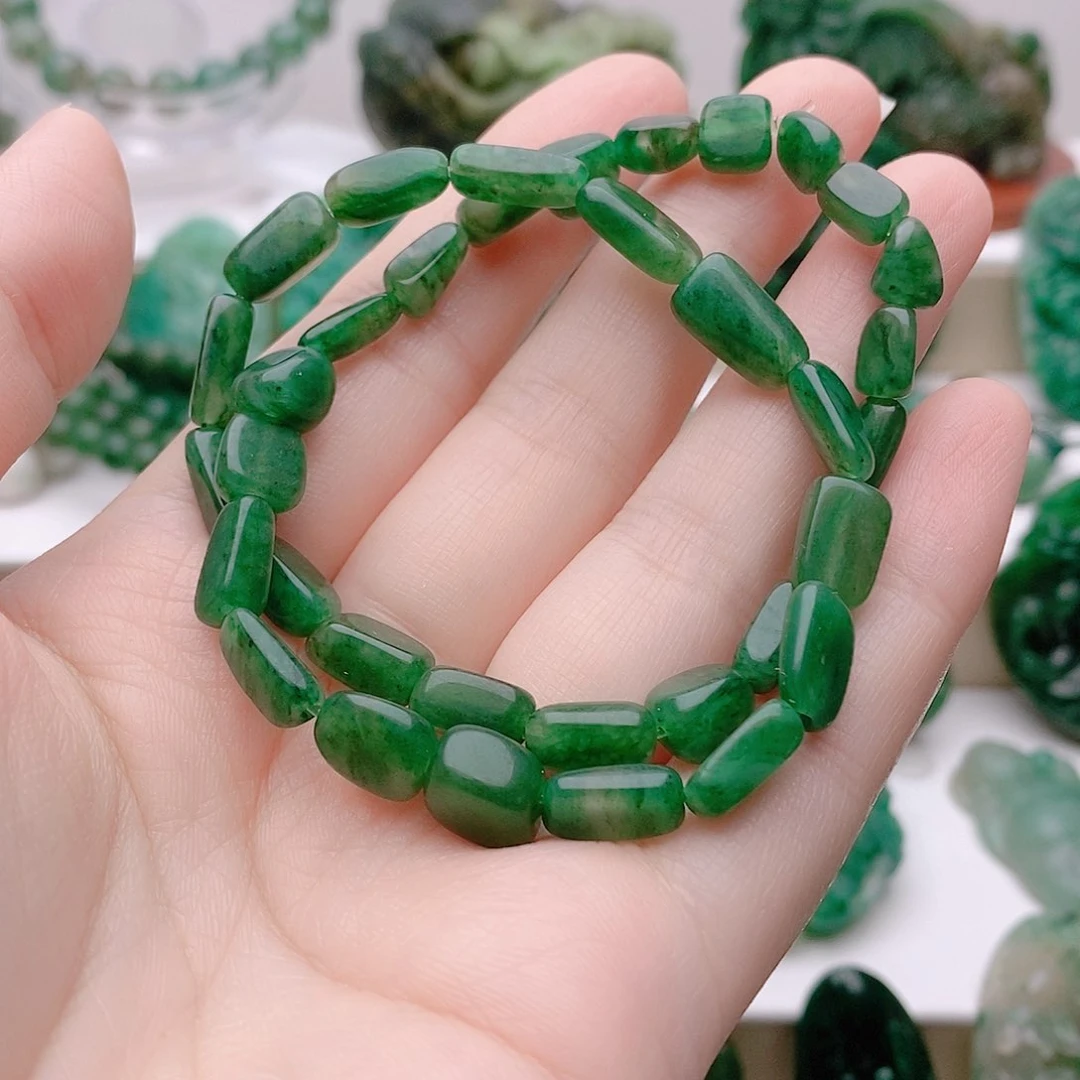 幸***远独山玉未镶嵌手串