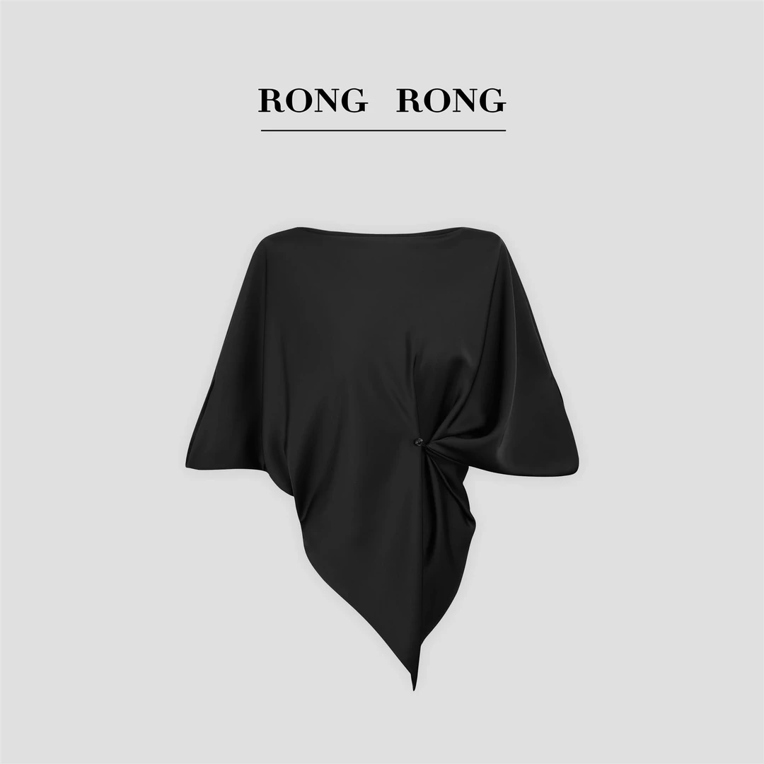 溶溶J 孤品不退换【黑色夏利】RONGRONG原创上衣KGM7S0123-5.14 SVV