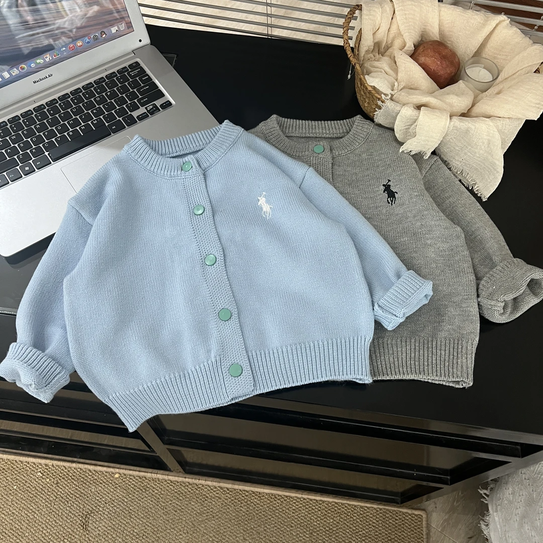 【满姐】2025春季新款时尚潮流套头帽衫男女童亲子针织衫毛衣7002