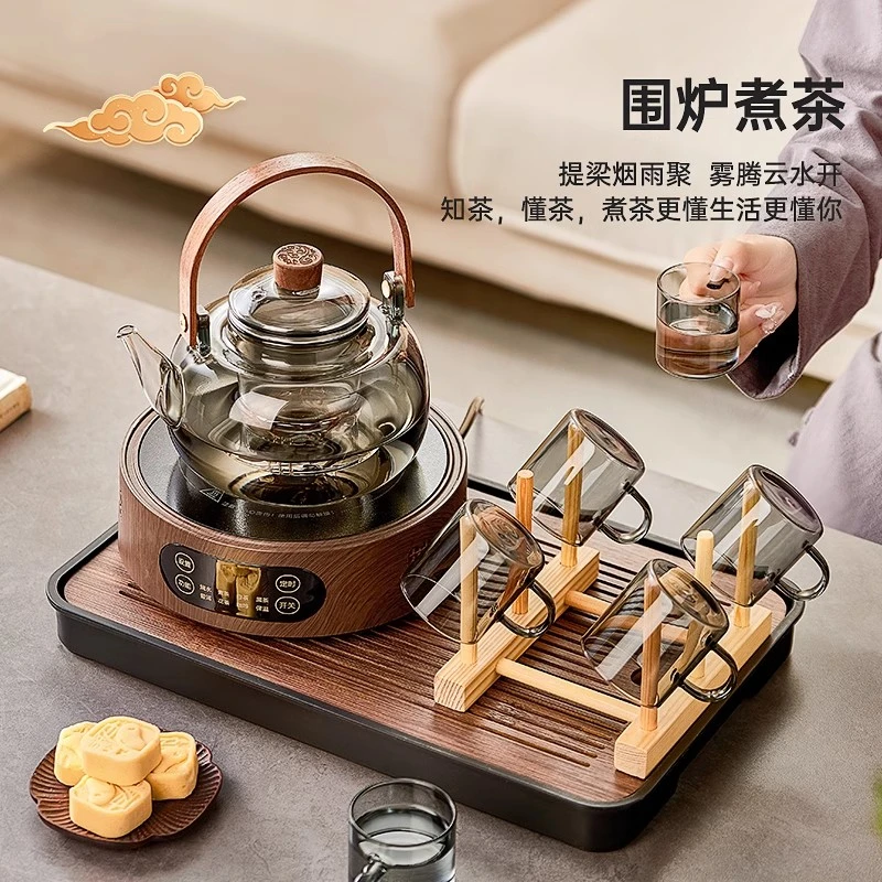 小型电陶炉煮套装玻璃煮2025新款器家用玻璃泡茶壶水壶茶壶茶具