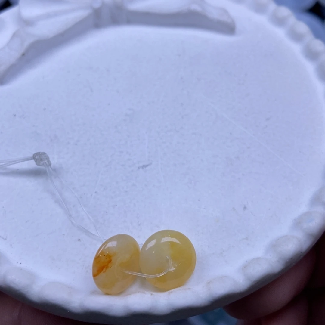 翡翠散珠翡翠小扣子