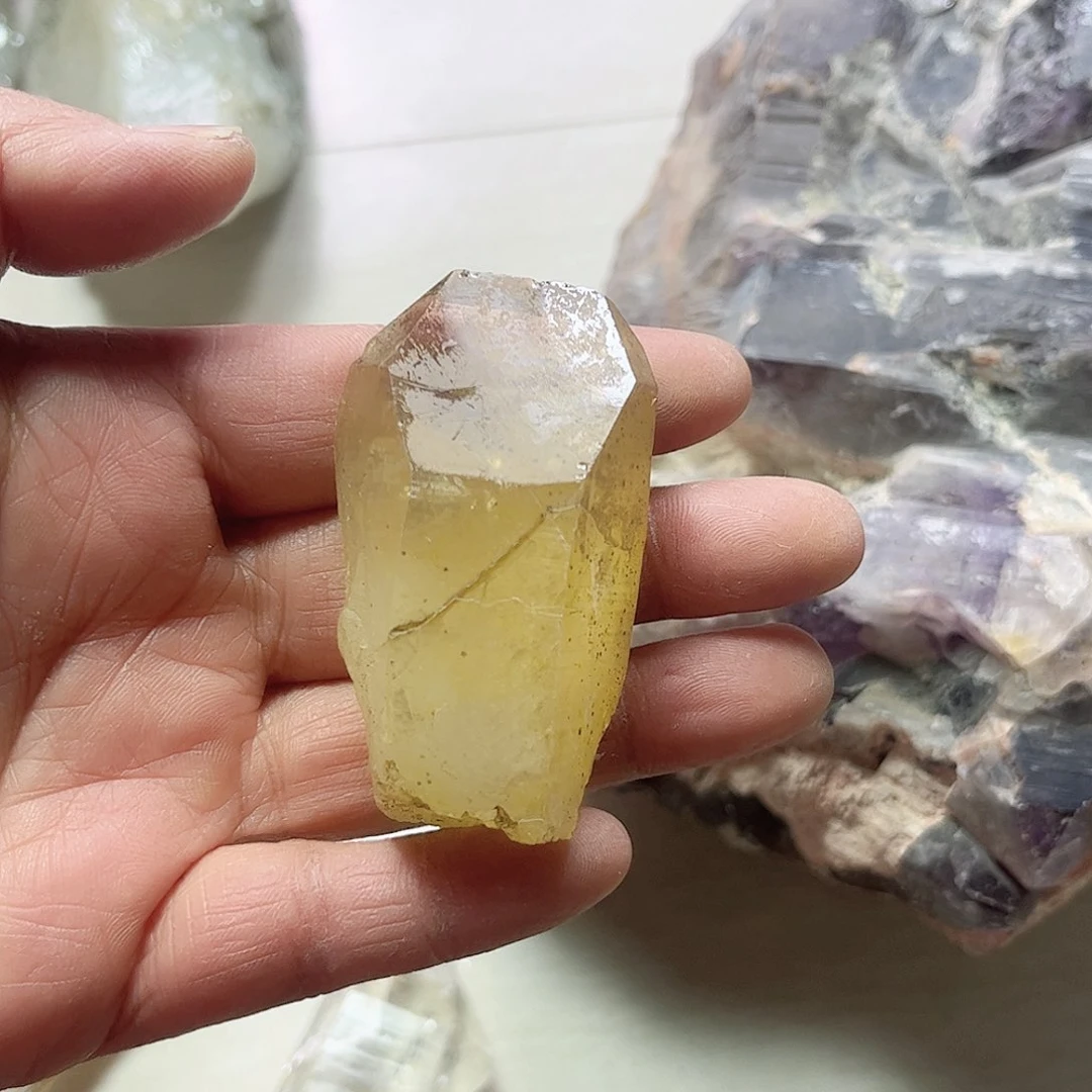 水晶天然水晶原石未镶嵌清****舞