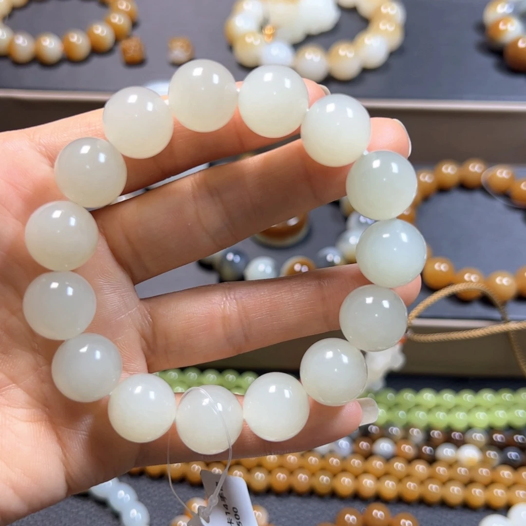 和田玉手链未镶嵌