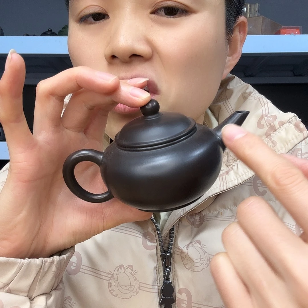 紫砂茶壶民间手艺人全手工制作