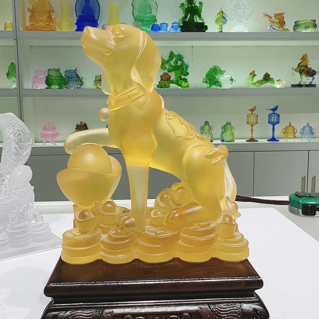 【闪购商品】手工艺品琉璃旺财