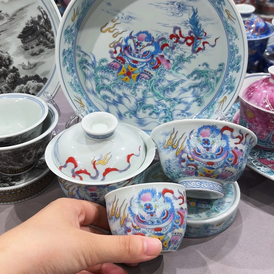 瓷片景德镇市的中心