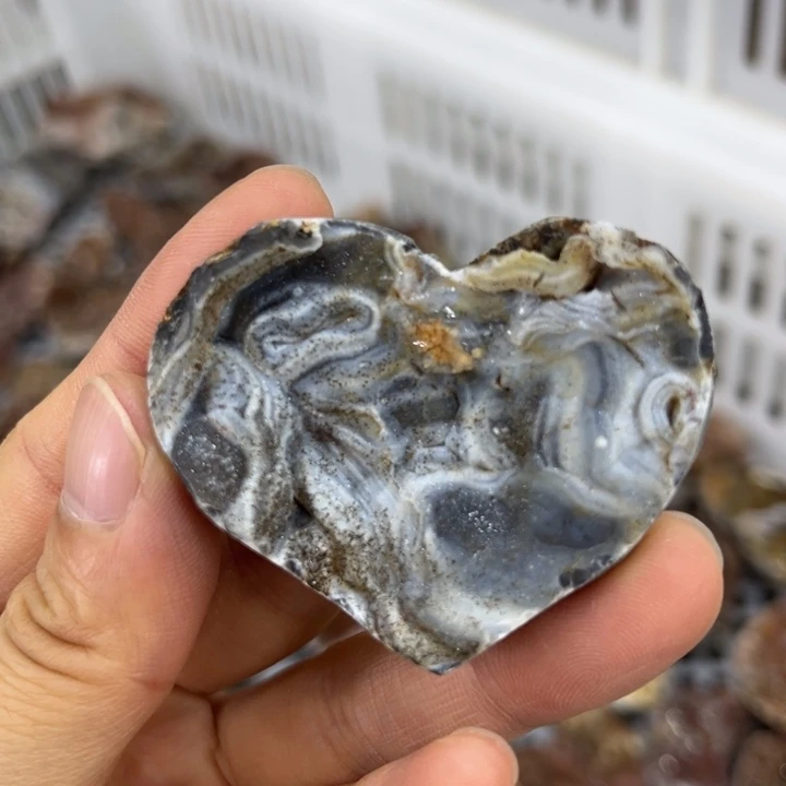 未镶嵌发饰水晶流沙爱心