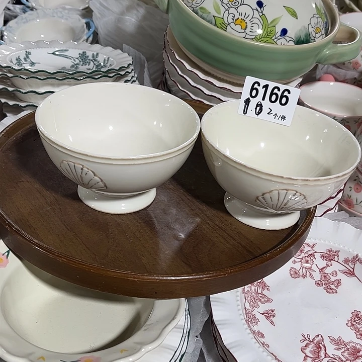 瓷微瑕外贸餐具6166