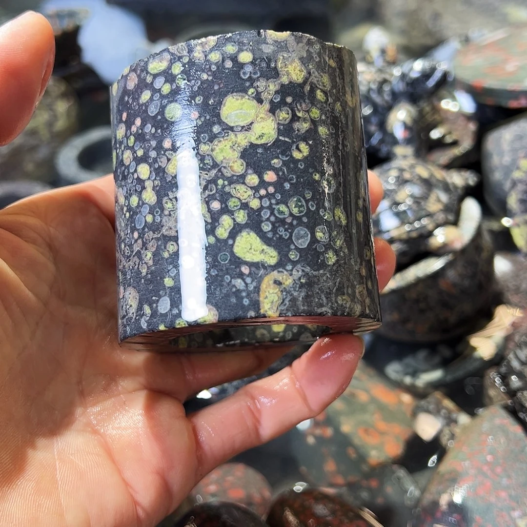 梅花玉鱼缸石茶周边微瑕不退不换