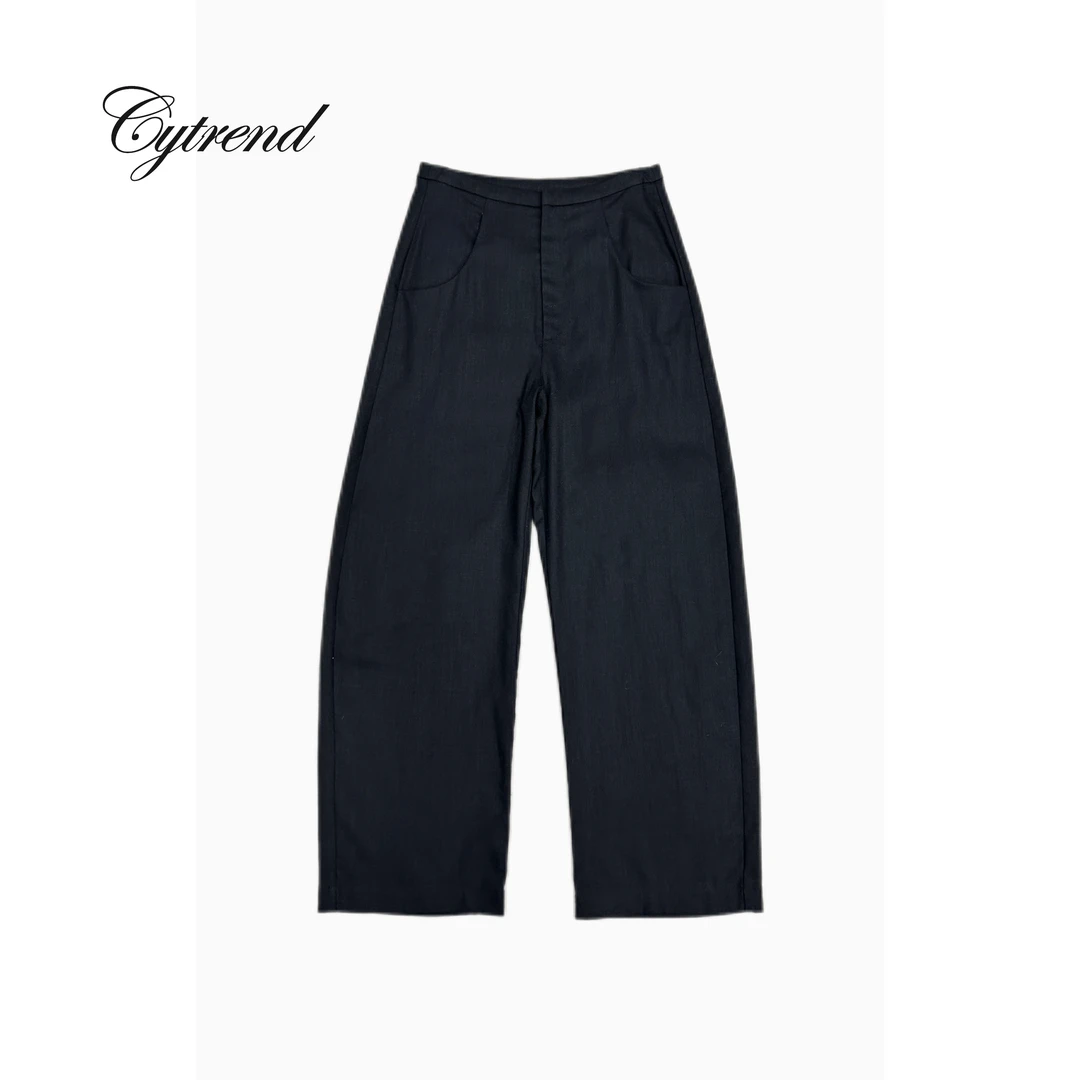 CYZ1068天丝亚麻弯刀裤