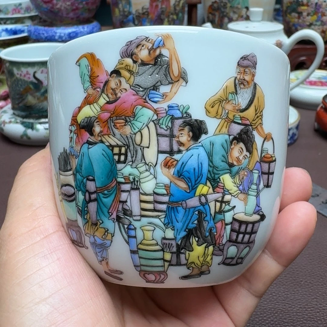 景德镇手工手绘展示