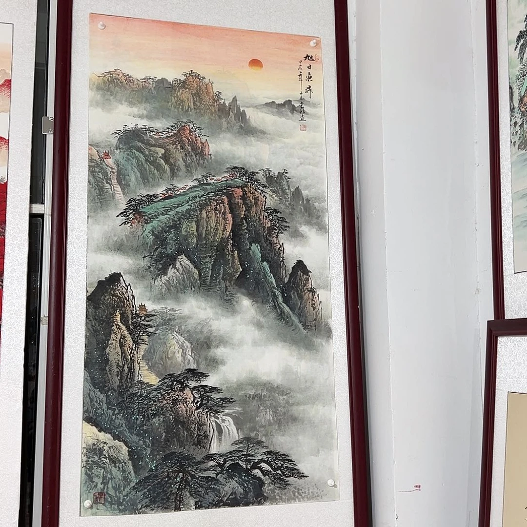 国画徐**风手绘作品质量不错