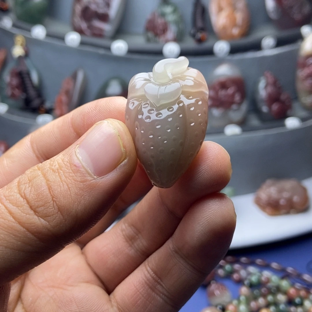 玛瑙/玉髓未镶嵌颈饰