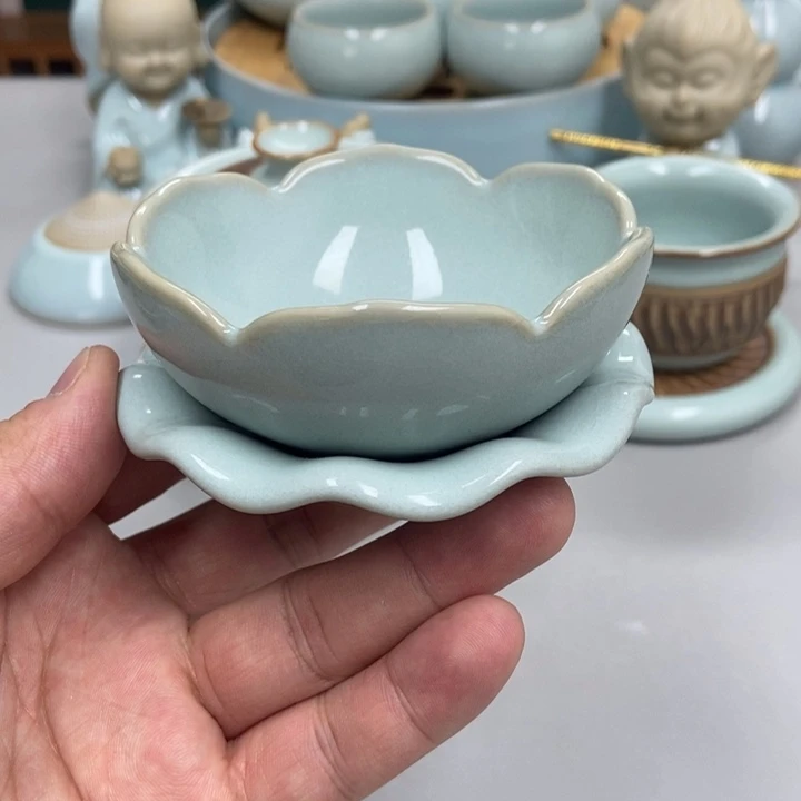 瓷鱼*天青色赵琳老师茶漏