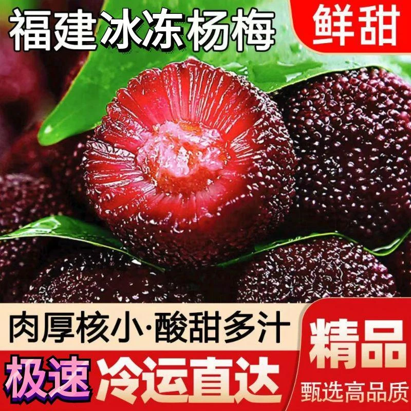 冰杨梅速冻冷冻杨梅非新鲜仙居冰冻孕妇水果冰镇杨梅包邮整箱