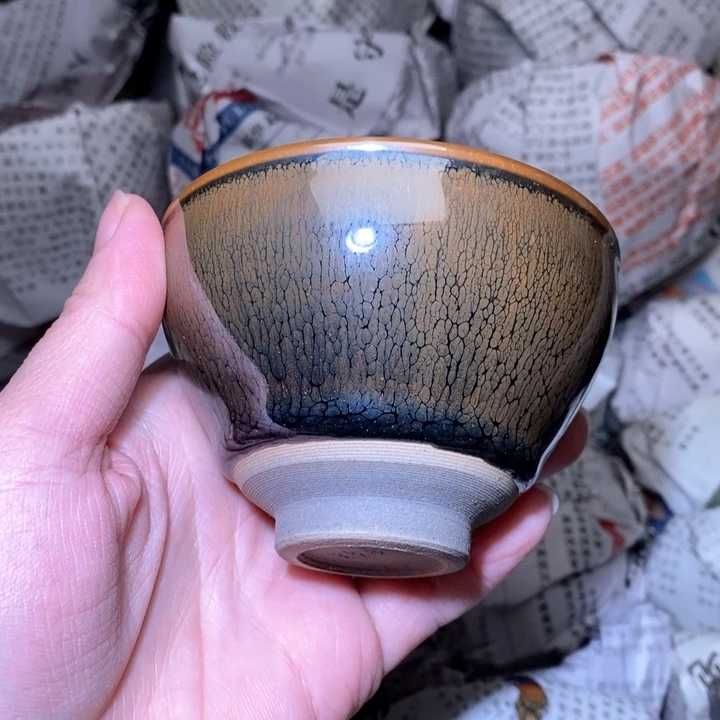 茶盏不带礼盒，建盏主人杯