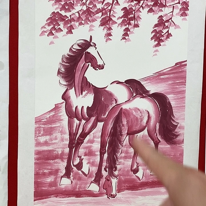 日新画作欣赏作品