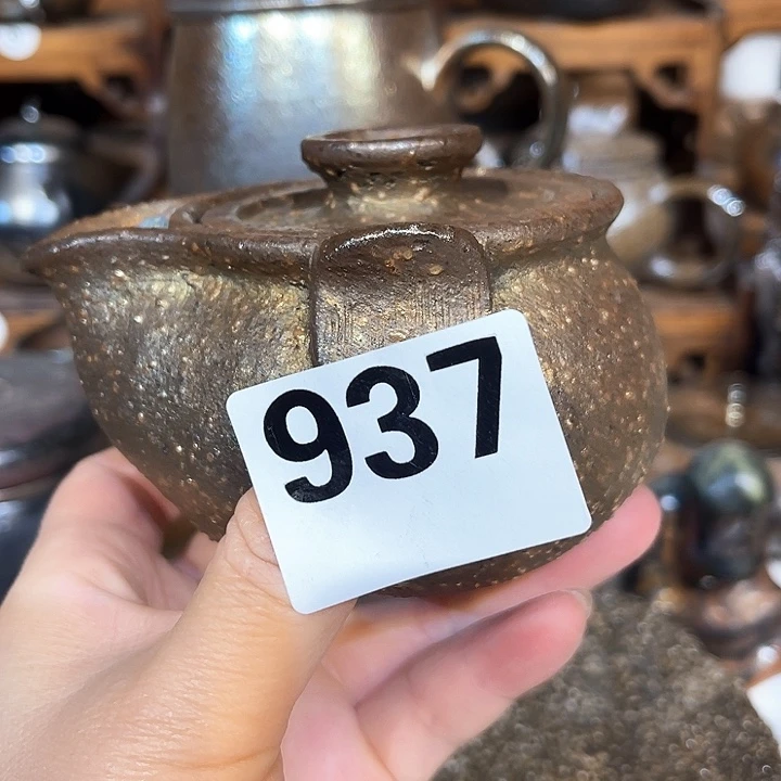 壶高温柴烧陶泥宝瓶