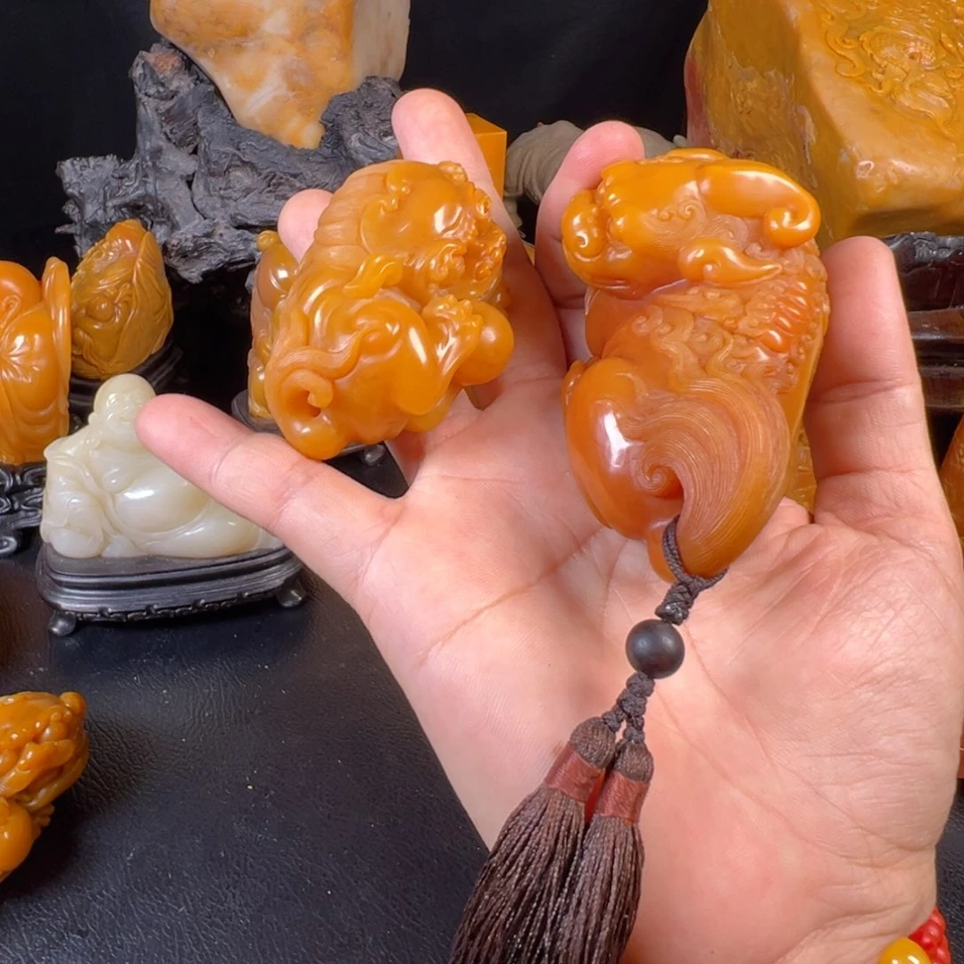 寿山石抖****好寿山石雕刻