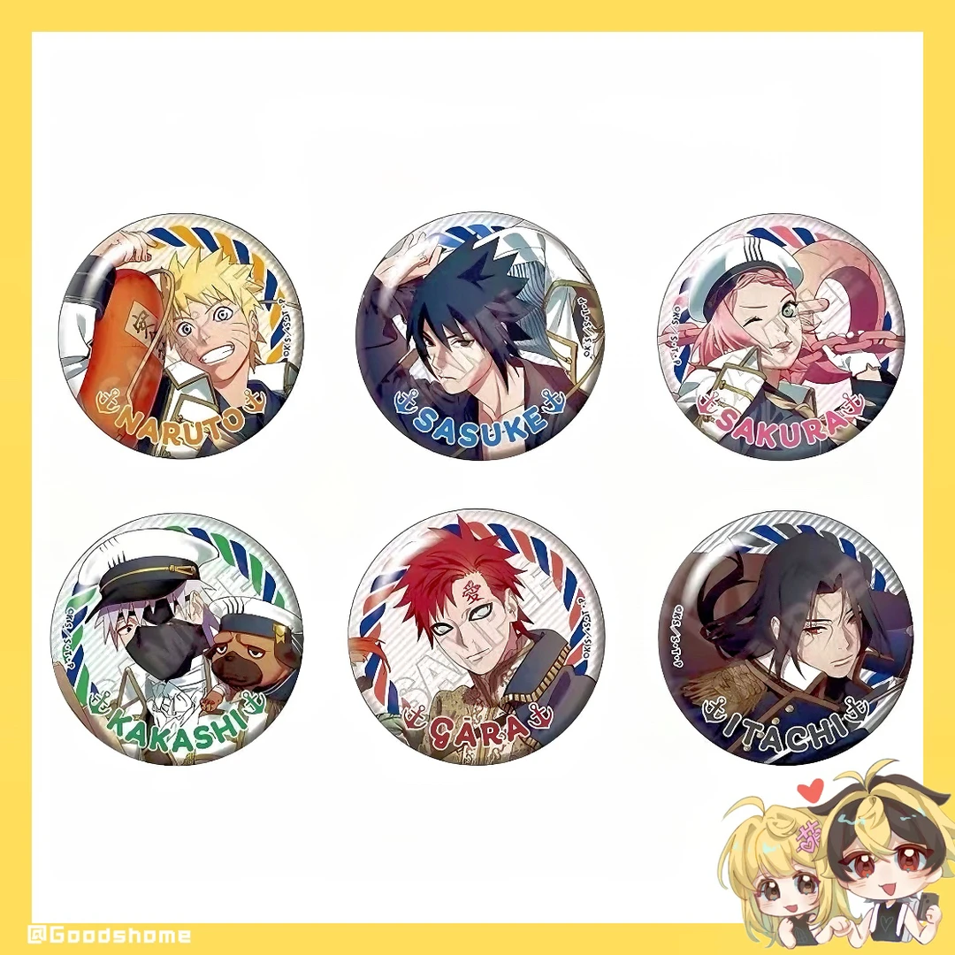 【日谷/火影忍者】海军风-吧唧/周边