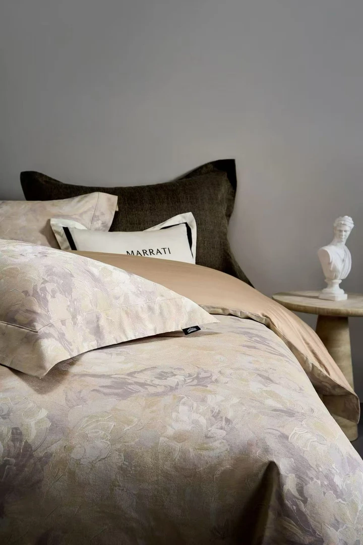 【莹莹家】轻奢新国风高定澳棉四件套加厚床单被套四件套马蒂尔公主