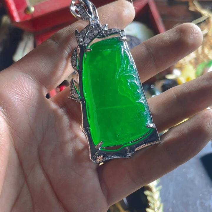 吊坠白玉菩提祝***乐白玉菩提吊坠639