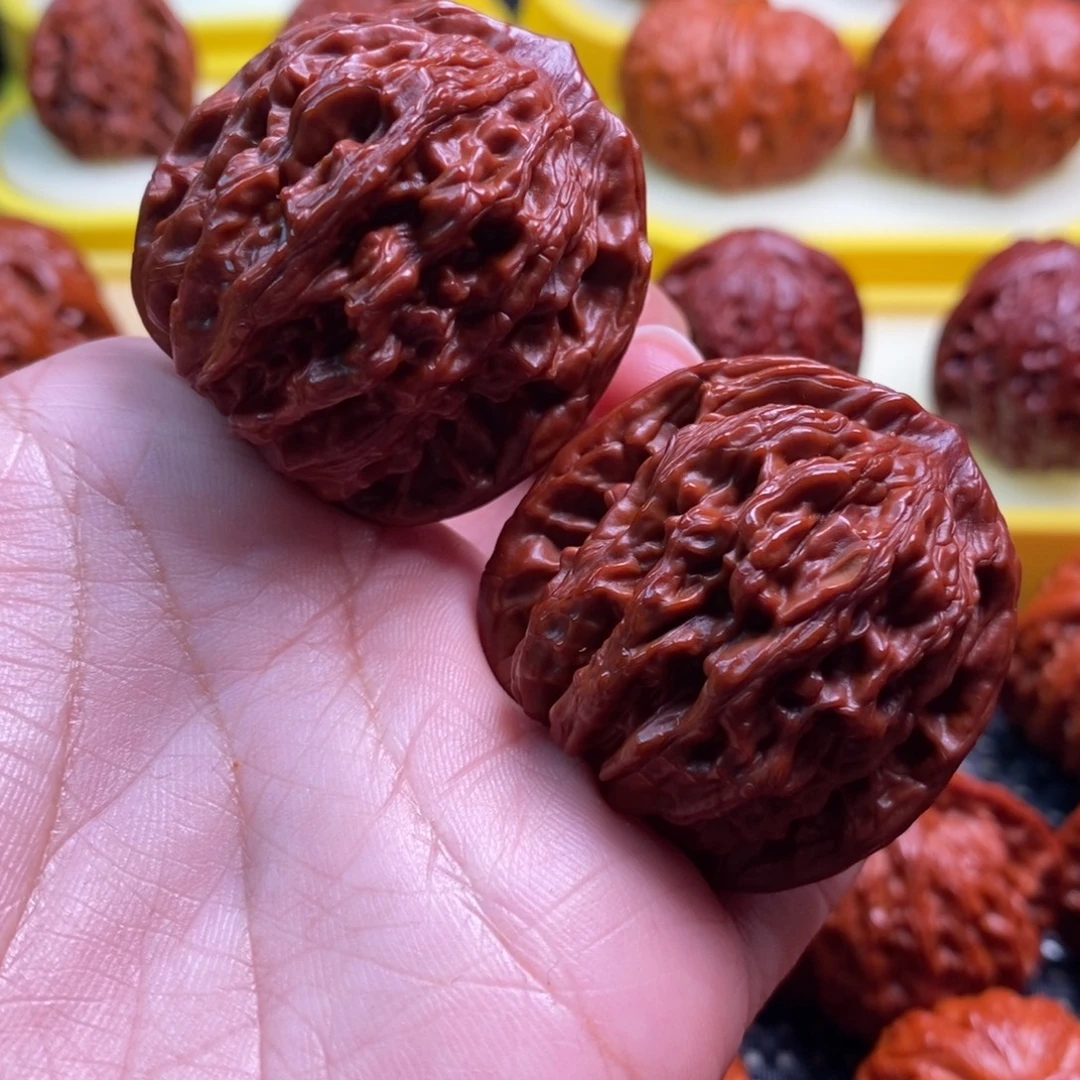 把件文玩核桃粗筋虎头