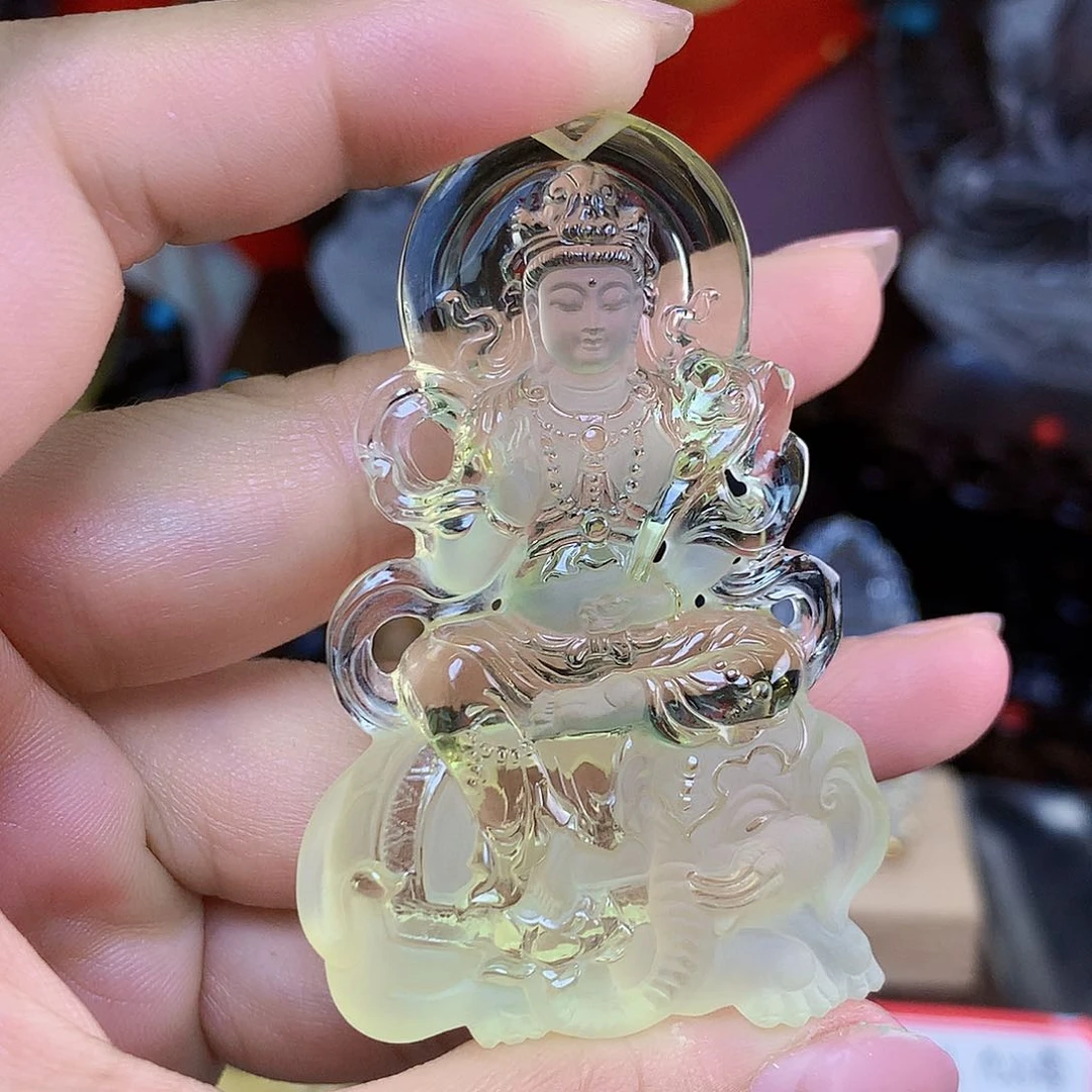 水晶颈饰未镶嵌、****n，