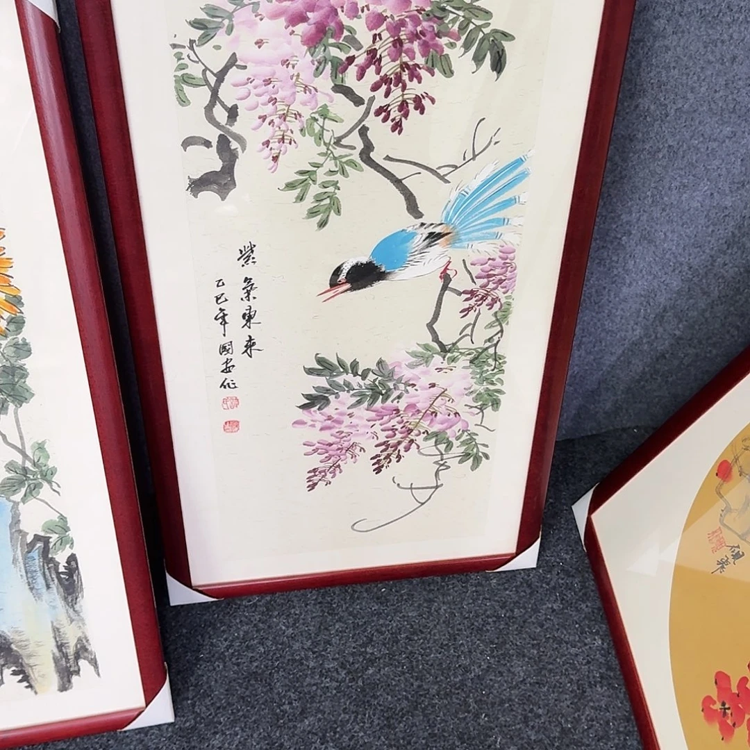 纯手绘国画作品作品