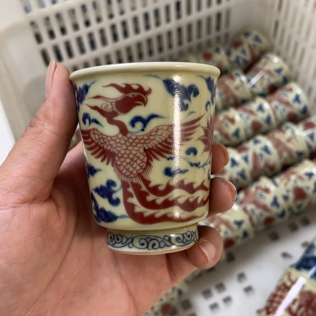 景德镇麒麟香杯子