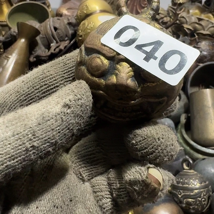 蛰***者闪电购铜摆件工艺品040