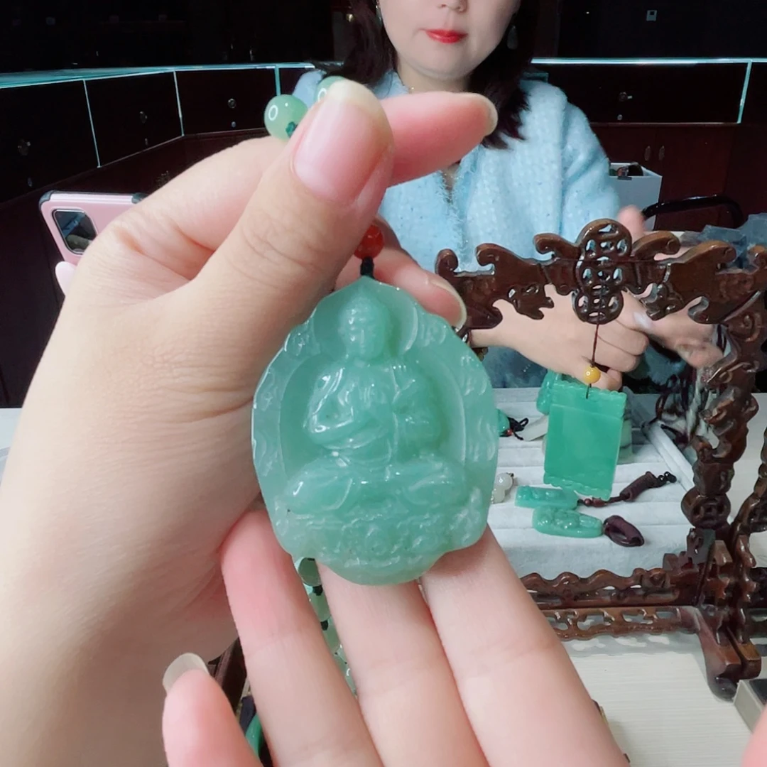 密玉（石英质玉）未镶嵌颈饰