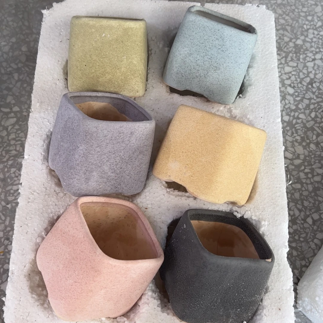 陶瓷多肉小花盆@@4